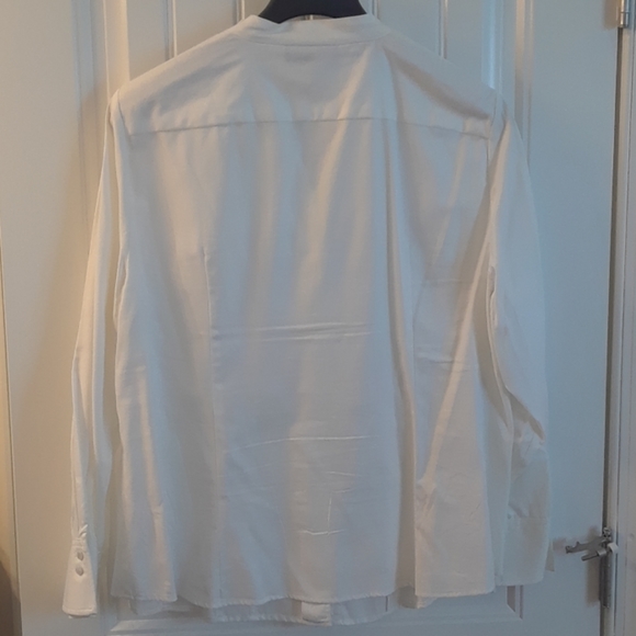 EUC Jones New York Signature White Blouse - Picture 4 of 5